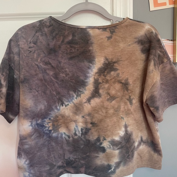 dark colored tie dye tee shirt; art class brand from target; girls large - Picture 2 of 2